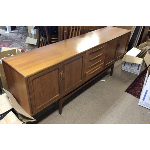 1416 - A G-Plan teak sideboard , dimensions 45x210x80cm