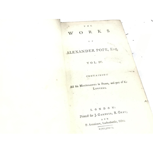 1833 - Works of Alexander pope 1777, Ransomes History of England and the motor mechanics handbook. Postage ... 