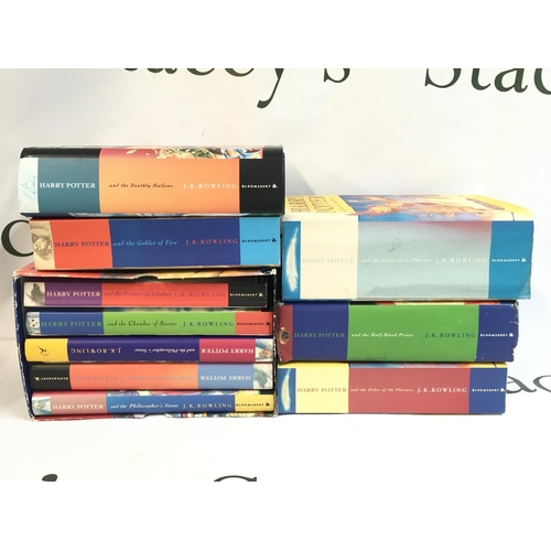 1840 - Harry Potter books including three first editions plus a boxed set of hardbacks. Postage category C