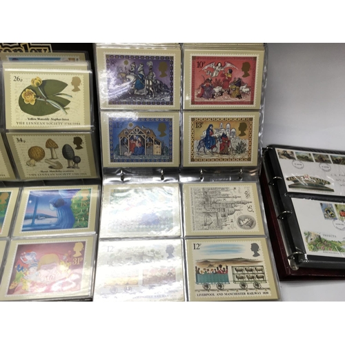 1881 - A collection of stamp post cards and an album of first day covers. Postage B