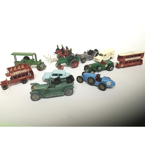 2007 - A collection of Vintage Matchbox models of Yesteryear.