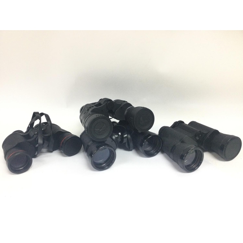 2020 - A collection of vintage cased binoculars including Shira Zenith 10x50, Halina 16x50, Ranger Crest 20... 