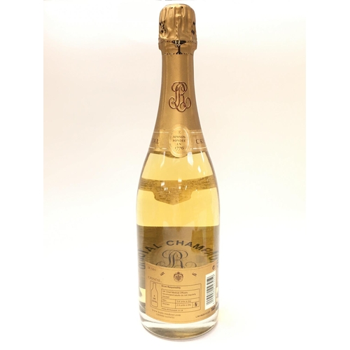 806 - A boxed Louis Roederer Cristal 2007 bottle of champagne