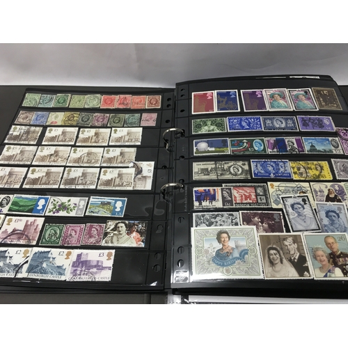 115 - A collection of stamps including vintage and modern stamps.