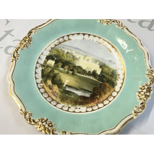 15 - A Collection including a Royal Doulton vase, a hand painted Victorian plate, Phoenix jewellery box, ... 