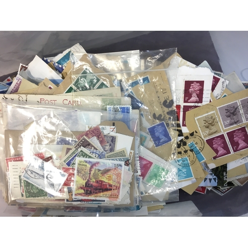 262 - A Collection of loose stamps and an album of first day covers