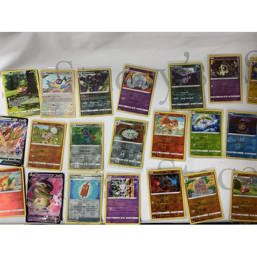 285 - A collection of Pokemon cards, including a sealed Sun and Moon Cosmic Eclipse Unseen Depths theme de... 