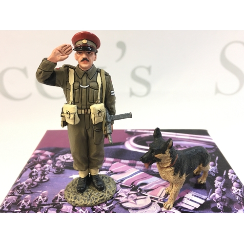 363 - A boxed King & Country D Day 1944 military policeman figure