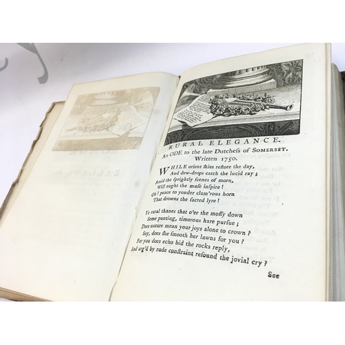 43 - The works in verse and prose of William Shenstone, the fifth edition volume 1. Printed for J.Dodsley... 