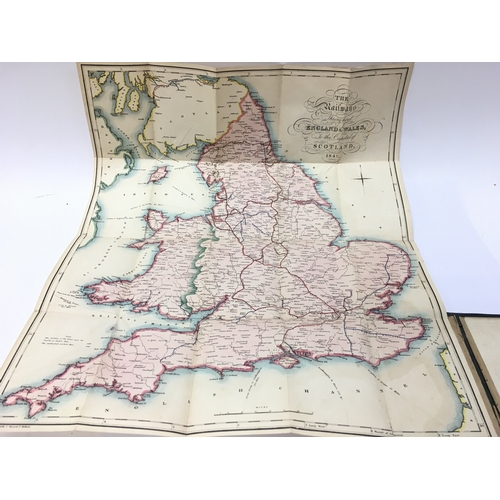 453 - A map from 1841 showing the railways throughout England Wales and the capital of Scotland. NO RESERV... 