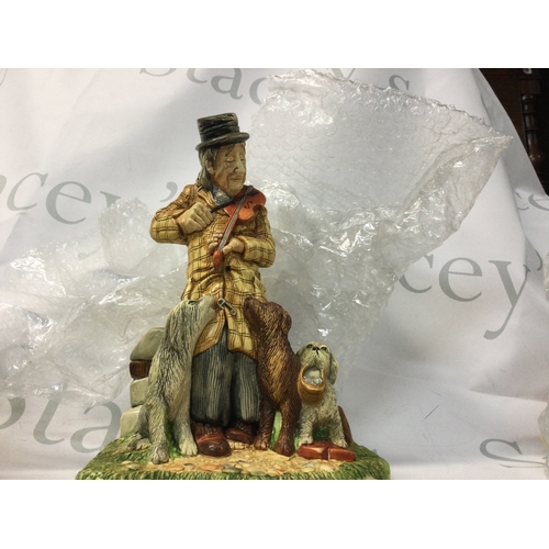 458 - A large collection of Naturecraft figurines and the Danbury Mint English Manor House.