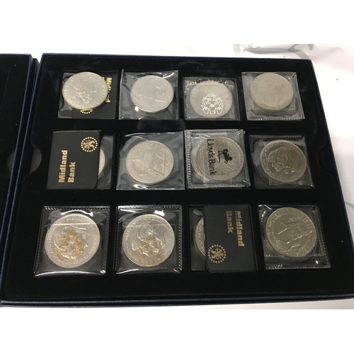 522 - A large collection of coins includingâ¦ a coin honouring the first U.S. Soviet Joint Space Mission,... 