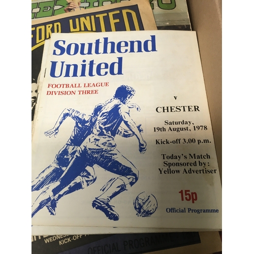 541 - A collection of vintage football programmes, including the 1966 World Cup final programme, other Wor... 