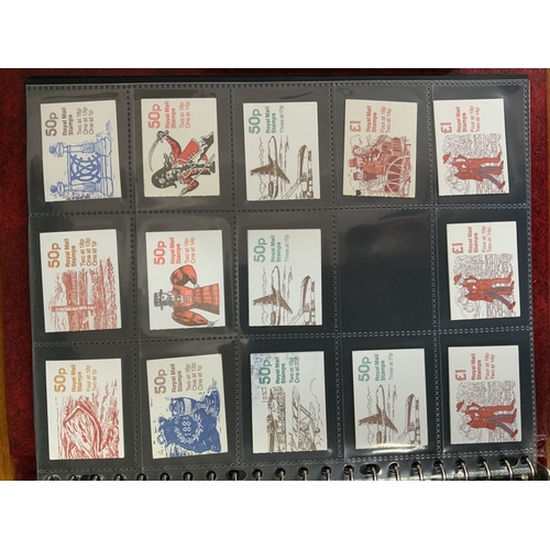 55 - An album of complete postage stamp booklets. (B)