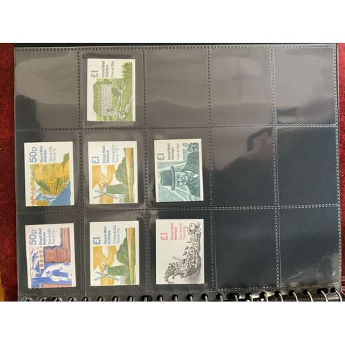 55 - An album of complete postage stamp booklets. (B)