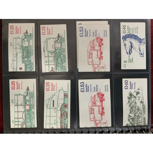 55 - An album of complete postage stamp booklets. (B)