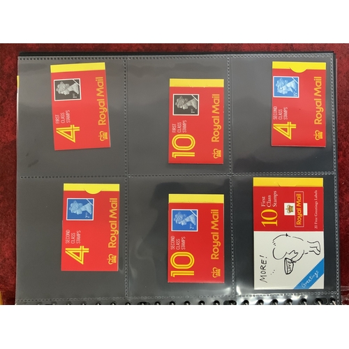 55 - An album of complete postage stamp booklets. (B)