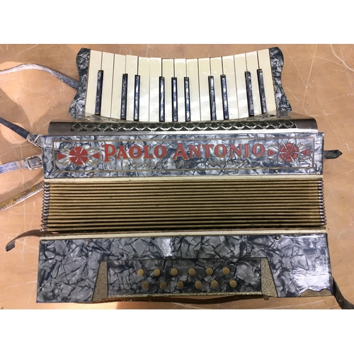 586 - A Paolo Antonio accordion. Postage C. NO RESERVE