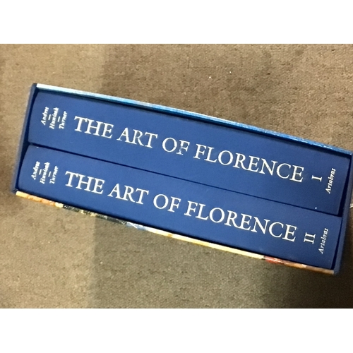 593 - The art of Florence by Abbeville Press ,volumes one and two