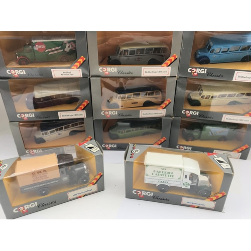 133 - A Collection of Corgi Classics including Mini Racers. No Reserve.