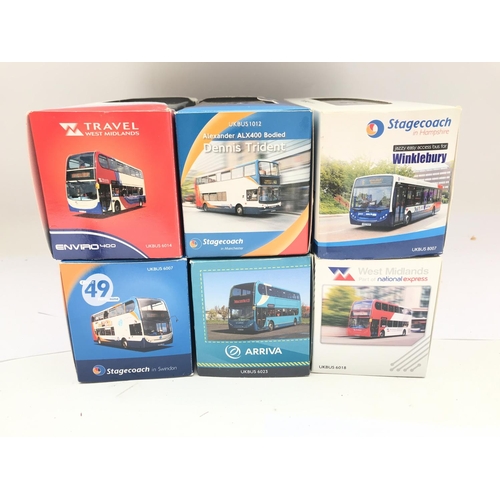 135 - 6 X Boxed Creative Master Buses.