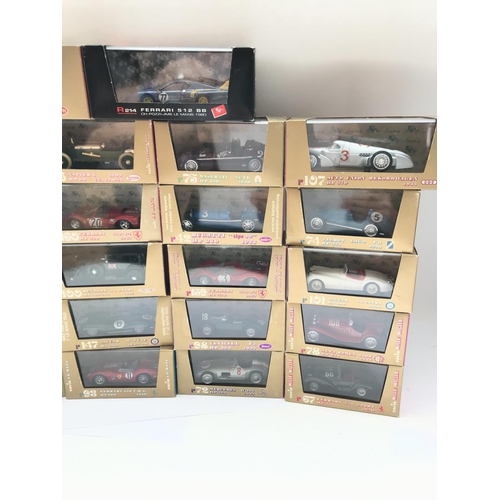 138 - A Collection of Boxed Brumm Cars 1/43 Scale.