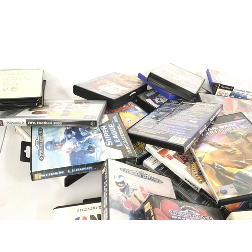 15 - A collection of approximately 25 assorted boxed video games for various consoles.