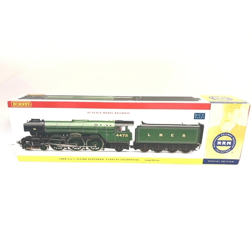 152 - A Boxed Hornby 00 Gauge NRM 4-6-2 Flying Scotsman 4472 #R2441.