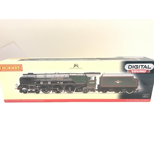 171 - A Boxed Hornby 00 Gauge BR 4-6-2 Duchess Class 8P City Of Sheffield With Sound. #R2782XS DCC Fitted.