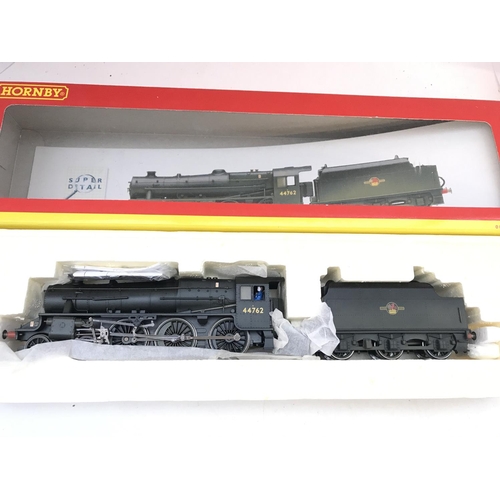 173 - A Boxed Hornby 00 Gauge BR 4-6-0 Class SMT Locomotive Weathered 44762 #R2360.