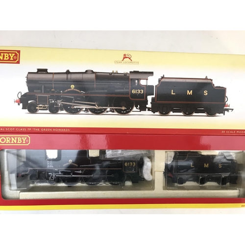 177 - A Boxed Hornby 00 Gauge LMS 4-6-0 Royal Scot Class 7P The Green Howards #R2631 DCC Ready.