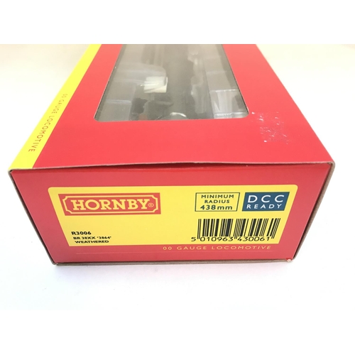 206 - A Boxe Hornby 00 Gauge BR 38XX 3864 Weathered Locomotive #R3006 DCC Ready.