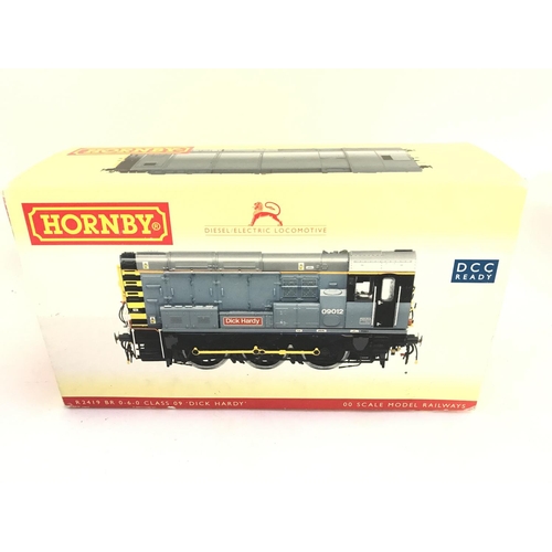 210 - A Boxed Hornby 0-6-0 Diesel Electric Shunter Class 09 Locomotive 09012 Dick Hardy. #R2429. DCC Ready... 