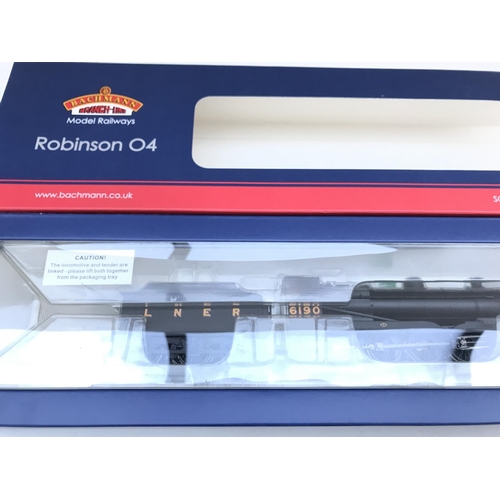 217 - A Boxed Bachmann 00 Gauge Robinson 04 6190 LNER BLACK #31-003 DCC Ready.