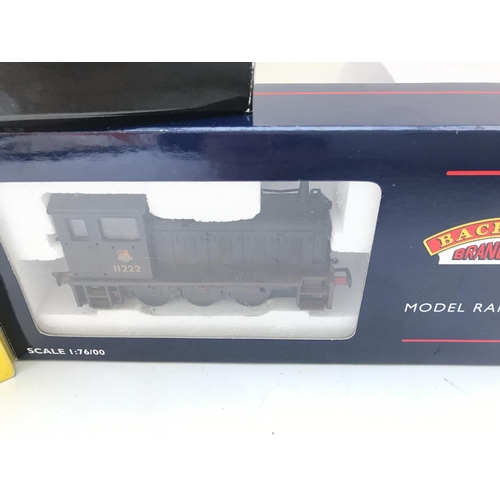 222 - 3 X Boxed 00 Gauge Locomotives. A Hornby LMS 0-6-0T 3F No. 7413. #R2674. A Model Rail LNER Y1/ Senti... 