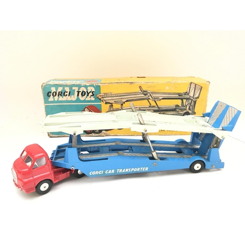 249 - A Boxed Corgi Pullmore Car Transporter. #1101 No Reserve.