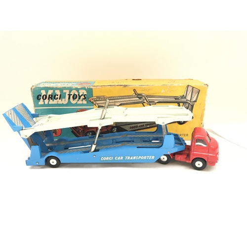 249 - A Boxed Corgi Pullmore Car Transporter. #1101 No Reserve.