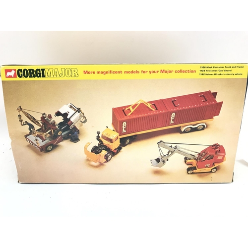 254 - A Boxed Corgi Priestman Boom Crane With Grab #1153.