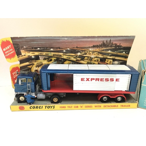 255 - A Boxed Corgi Ford Tilt Cab H Series With Detachable Trailer. #1137 No Reserve.