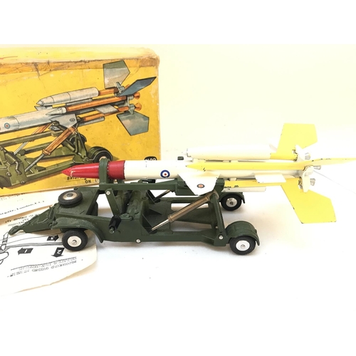 257 - A Boxed Corgi Bristol Bloodhound Guided Missile On Loading Trolly #1109. No Reserve.