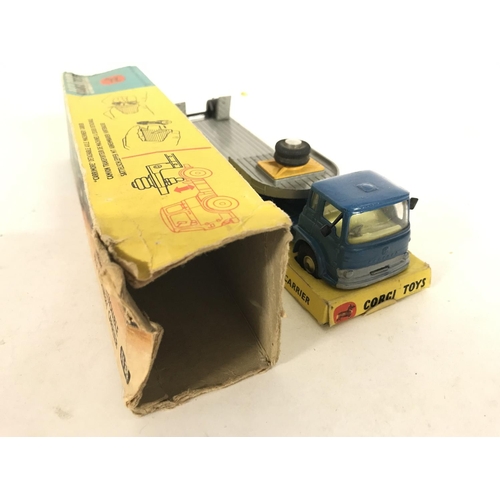 264 - A Boxed Corgi Carrimore Detachable Axle Machinery Carrier. Box Is Worn. #1131.