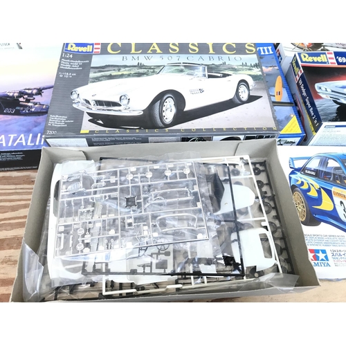 317 - A Collection of Various Model Kits. Including Revell. Airfix etc. No Reserve.