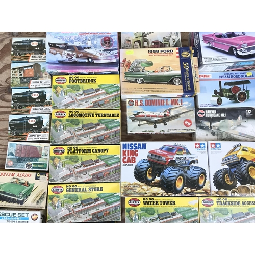 318 - A Collection of Boxed Model Kits. Including Tamiya. Revell. AMT Etc.No Reserve.