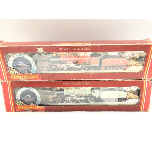 329 - 2 X Boxed Hornby 00 Gauge locomotives a LMS Patriot Class Duke Od Sutherland and a LNER Class B17 Ma... 