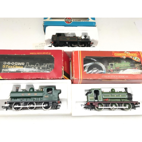 332 - 3 X Boxed 00 Gauge Locomotives. By Hornby and Airfix. No Reserve.