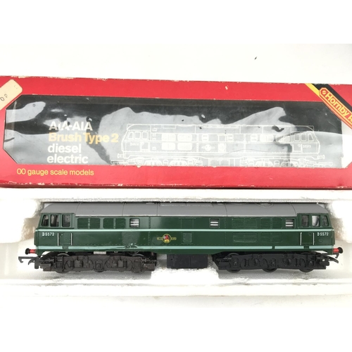 334 - A Boxed Hornby 00 Gauge AIA-AIA Brush Type 2 Diesel Electric Loco and a Small Collection of Airfix W... 