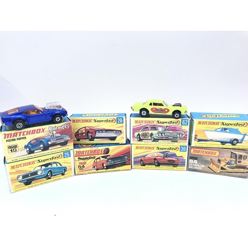 355 - A Collection of Boxed Matchbox Superfast Cars. No Reserve.