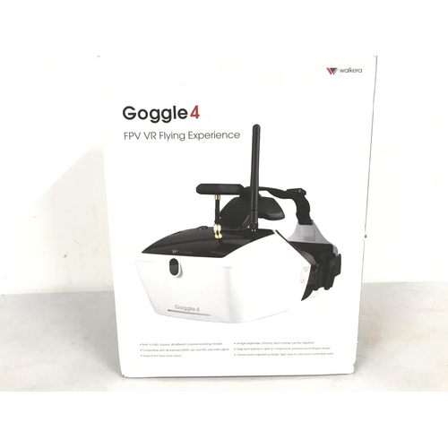 500 - A Boxed Walkera Google 4 FPV VR Flying Experience. No Reserve.