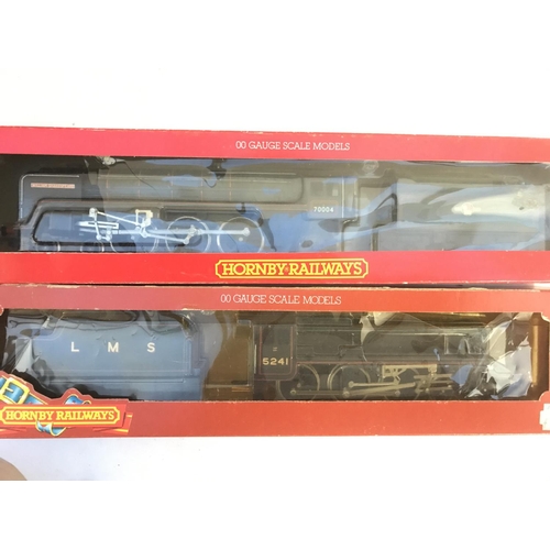 501 - 2 X Boxed Hornby 00 Gauge Locomotives a BR 4-6-2 Loco William Shakespeare #R.329. And a LMS 4-6-0 Lo... 