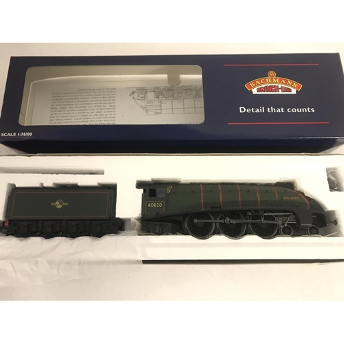 530 - A Boxed Bachmann 00 Gauge A4 600020 Guillemot BR Green Late Crest #31-958.